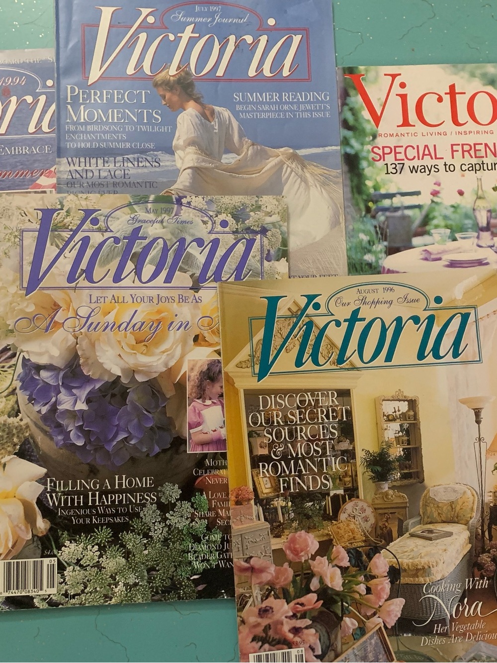 Vintage Victoria Magazines -Vintage 90s